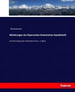 Mitteilungen der Bayerischen Botanischen Gesellschaft