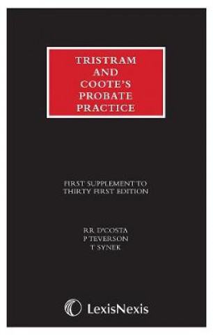 Tristram and Coote's Probate Practice 31st edition Supplemen