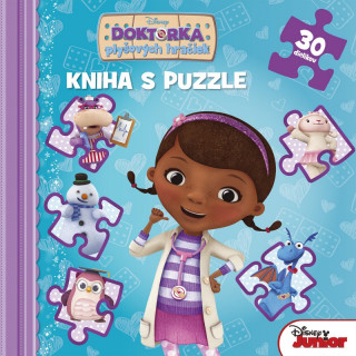 Doktorka plyšových hračiek - Kniha puzzle - 30 dielikov