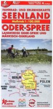 Seenland Oder-Spree Gesamtgebiet 1:100 000
