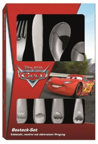 Cars 4tlg. Edelstahlbesteckset