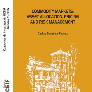 Commodity markets: asset allocation, pricing and risk management.
