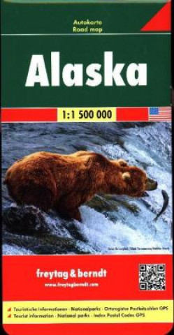 Alaska Road Map 1:1 500 000