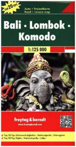 Bali-Lombok-Komodo 1:125 000