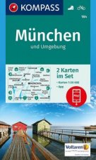 KOMPASS Wanderkarte München und Umgebung