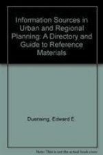 Information Sources in Urban and Regional Planning