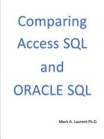 Comparing Access SQL and Oracle SQL