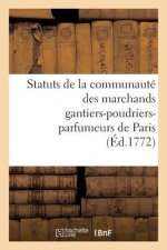 Statuts de la Communaute Des Marchands Gantiers-Poudriers-Parfumeurs de Paris Auxquels
