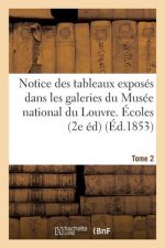 Notice Des Tableaux Exposes Dans Les Galeries Du Musee National Du Louvre. Tome 2