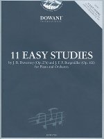 11 EASY STUDIES FOR PIANO & ORCHESTRA