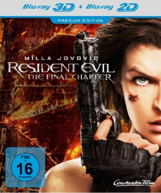 Resident Evil: The Final Chapter 3D, 1 Blu-ray