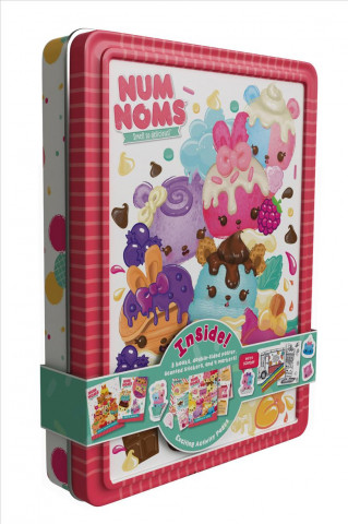 Num Noms Collector's Tin [With Two 24-Page Paperbacks, One 32-Page Paperback and 1 Sheet of Stickers and 1 Poster and 4 Felt