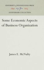 Some Economic Aspects of Business Organization