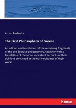 First Philosophers of Greece