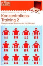 LÜK. Konzentrationstraining 2: Übungen zur Verbesserung der Merkfähigkeit