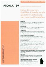 Natur, Ressourcen, Konflikte: Kämpfe um die globale Inwertsetzung von Land und Rohstoffen