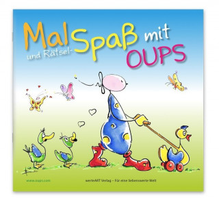 Oups Malbuch - Mal- & Rätselspaß