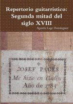 Repertorio Guitarristico: Segunda Mitad Del Siglo Xviii