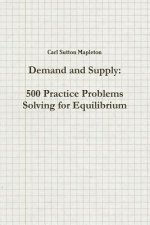Demand and Supply: 500 Practice Problems Solving for Equilibrium