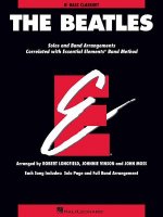 ESSENTIAL ELEMENTS THE BEATLES BASS CLAR