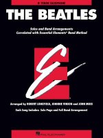 ESSENTIAL ELEMENTS THE BEATLES TENOR SAX