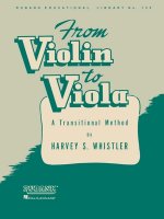FROM VIOLIN TO VIOLA