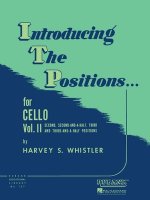 INTRODUCING THE POSITIONS FOR CELLO VOL