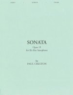 SONATA OP 19 FOR EFLAT ALTO SAXOPHONE