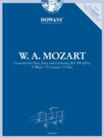 CONCERT FOR FLUTE HARP & ORCHESTRA KV 29