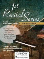 PA 1ST RECITAL SERIES FOR SNARE DRUM
