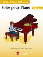 SOLOS POUR PIANO VOLUME 3 AVEC CD