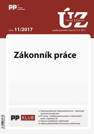 UZZ 11/2017 Zákonník práce