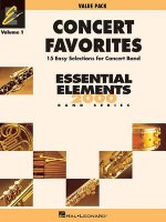Concert Favorites Vol. 1 - Value Pak: Value Pack (37 Part Books with Conductor Score and CD)
