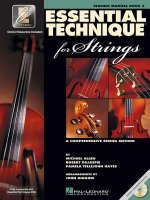 Essential Technique for Strings (Essential Elements Book 3): Teacher Manual