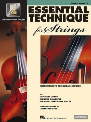 Essential Technique for Strings (Essential Elements Book 3): Viola