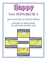 Happy: Arranged for Solo Harp & Harp Duet