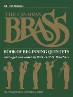 The Canadian Brass Book of Beginning Quintets: 1st Trumpet
