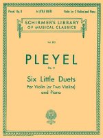 Six Little Duets, Op. 8: Violin and Piano