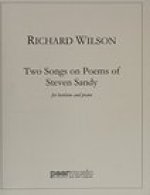 Two Songs on Poems of Stephen Sandy: Medium Voice and Piano