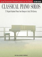 Classical Piano Solos - Second Grade: John Thompson's Modern Course Compiled and Edited by Philip Low, Sonya Schumann & Charmaine Siagian
