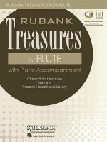 RUBANK TREASURES (VOXMAN) FLUTE BOOK/MEDIA ONLINE