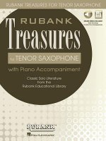 RUBANK TREASURES (VOXMAN) FOR TENOR SAXOPHONE BOOK/MEDIA ONLINE