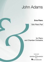 Eros Piano: Piano and Chamber Orchestra Solo Piano Part Archive Edition