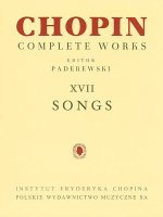 Songs: Chopin Complete Works Vol. XVII