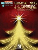 Christmas Carols: Tenor Sax Easy Instrumental Play-Along Book with Online Audio Tracks