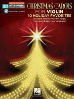 Christmas Carols: Violin Easy Instrumental Play-Along Book with Online Audio Tracks