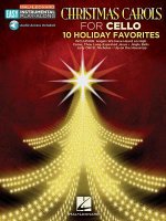 Christmas Carols: Cello Easy Instrumental Play-Along Book with Online Audio Tracks