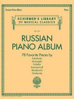 Russian Piano Album: Schirmer's Library of Musical Classics Vol. 2115