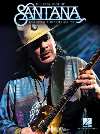 Very Best Of Santana (Easy Guitar Book) (Carlos Santana)(Brožovaná)