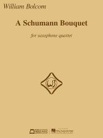 A Schumann Bouquet for Saxophone Quartet
